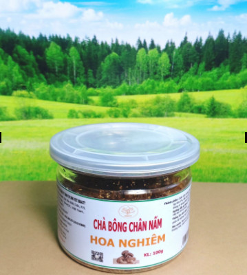 Chà bông Chân Nấm hương Thuần Chay 100g